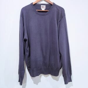 Polo Jeans Company Ralph Lauren Dark Blue Mens Crew Neck Sweater Size XL Luxury